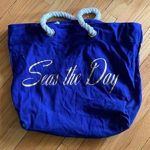Seas the day beach bag